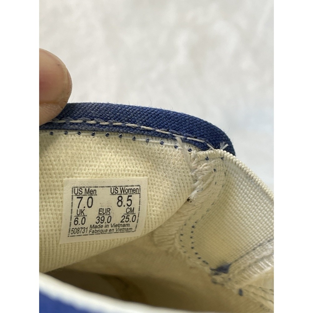 Vans Womens 8.5 Mens 7 Low Canvas  Anaheim Tile Checkerboard Slip-on Skate Shoes - Picture 5 of 8